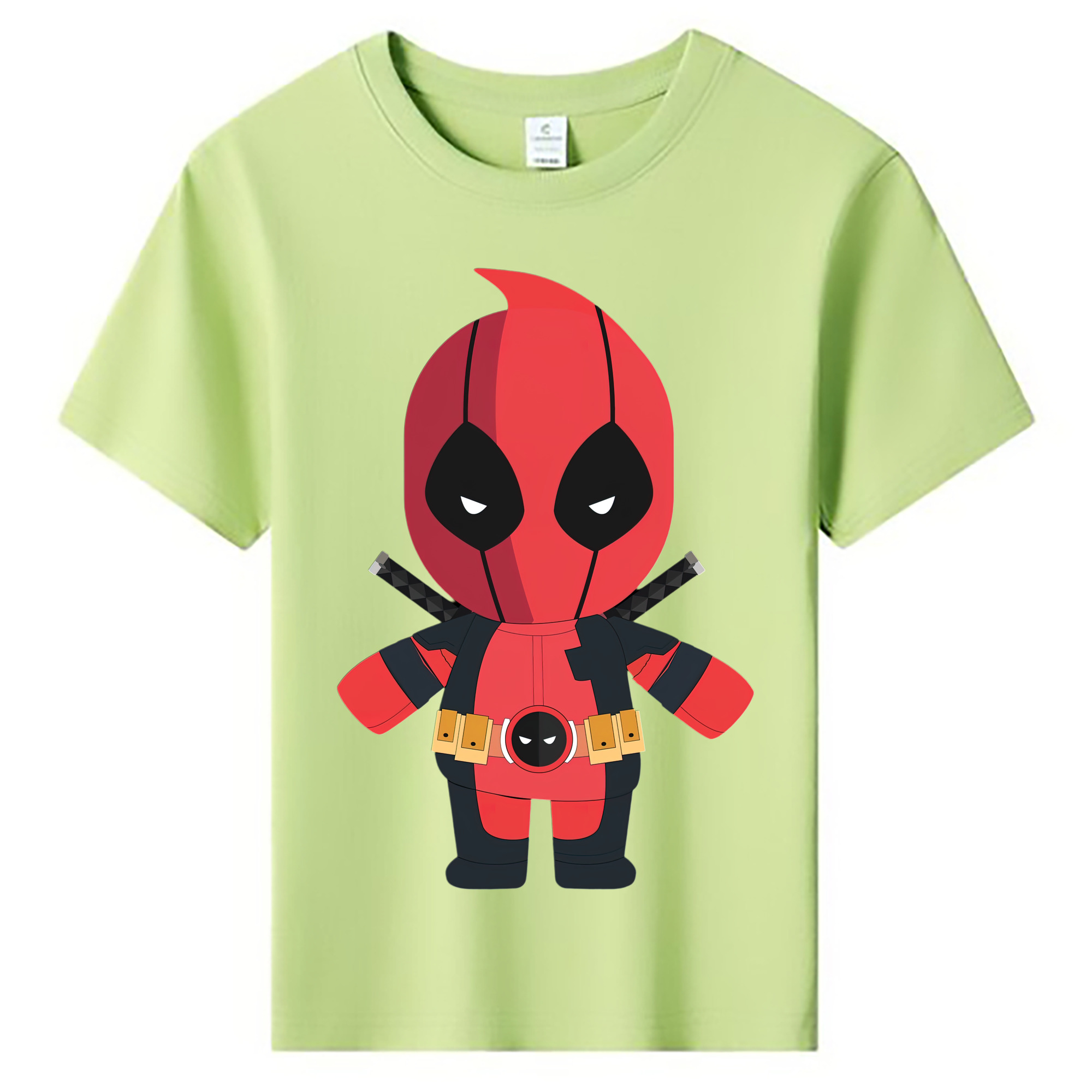 （画像用） Deadpool デッドプール 綿100％キッズTシャツ（フロントプリント）